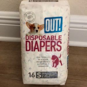 Dog disposable diapers new Small
